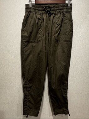 The North Face Olive Green Drawstring Jogger Pants